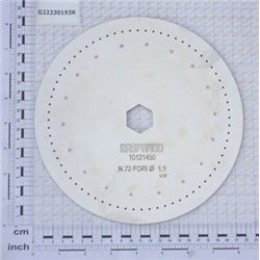 G22230193 72 oтвори діаметр 1,1